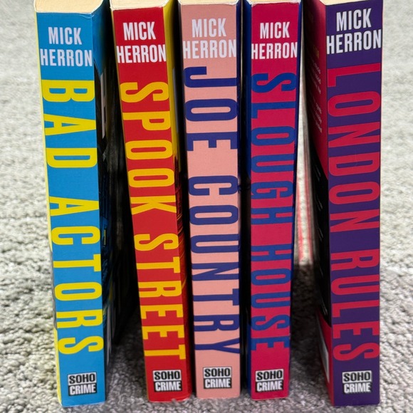 Soho Crime Other - Mick Herron Slough House 5 Book Lot Slow Horses Series 4-8 Soho Crime Paperback